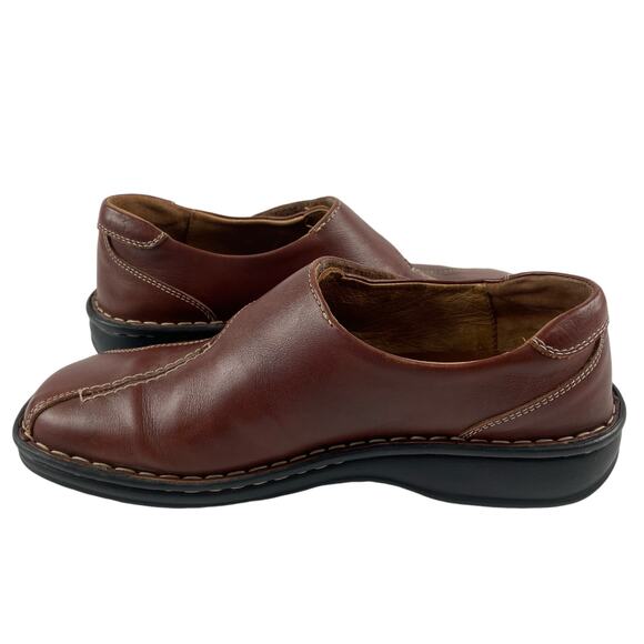 Josef Seibel The European Comfort Brown Loafer Slip On Shoes Size 8 / 38 - Picture 5 of 13